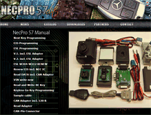 Tablet Screenshot of necpro57.com